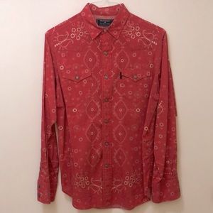 Vintage Polo Sport Men’s Medium Cotton long sleeved button-down collared shirt